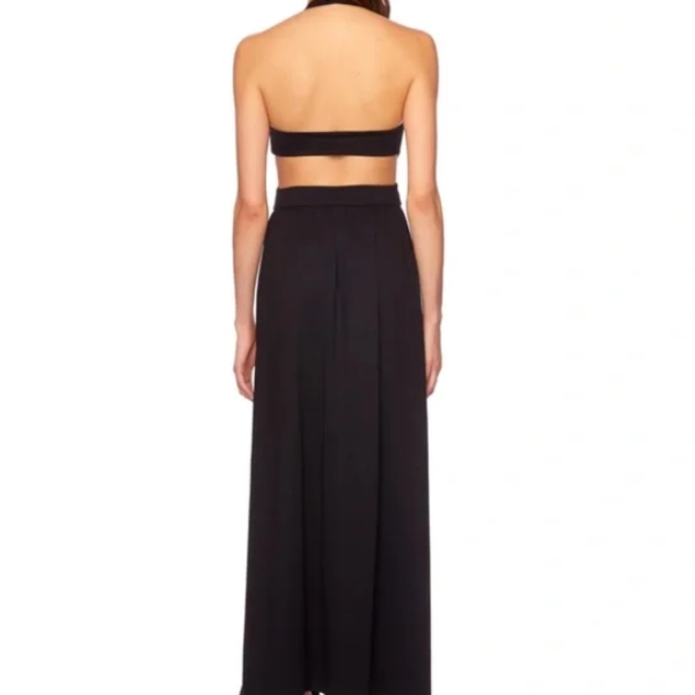 Susana Monaco halter snap maxi dress blue - Picture 11 of 11